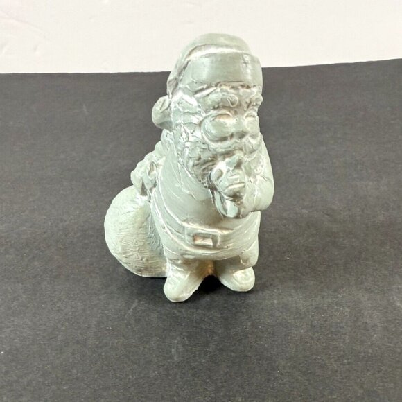 Isabel Bloom Hushing Sneaking Santa W/ Toy Sack Retired 2004 Christmas Figurine - Picture 1 of 7